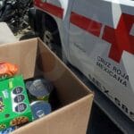 En Toluca recaudan víveres para damnificados de Veracruz