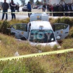 Muere pasajero de taxi tras choque en la Toluca Zitácuaro 