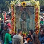 Devotos inician caminar de fe a la Basílica de Guadalupe