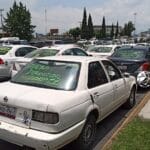 Taxistas inconformes con operativos. Semov retira de circulación más de 50 irregulares