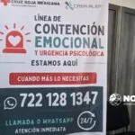 Cruz Roja Toluca atenderá urgencias psicológicas. Aumentó ideación suicida 50%