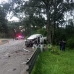 Deja choque en la Toluca Zitácuaro; un fallecido