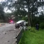 Deja choque en la Toluca Zitácuaro; un fallecido