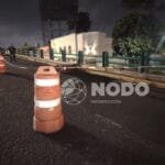 Pareja derrapa en moto en Tollocan; ella falleció 